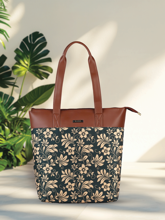 RUBIK Motif Harmony Print Everyday Shoulder Bag