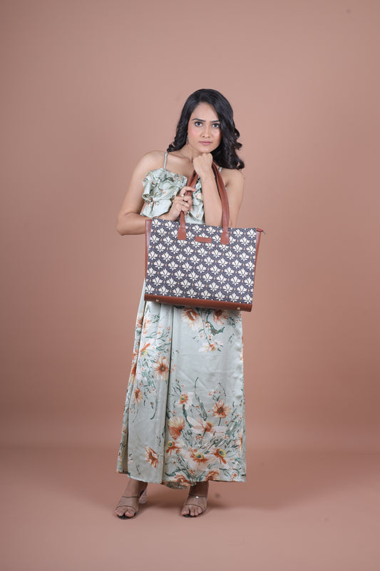 RUBIK Bidri Kaiser Print Everyday Office Bag