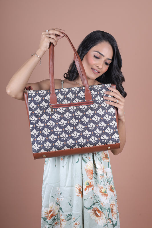 RUBIK Bidri Kaiser Print Everyday Office Bag