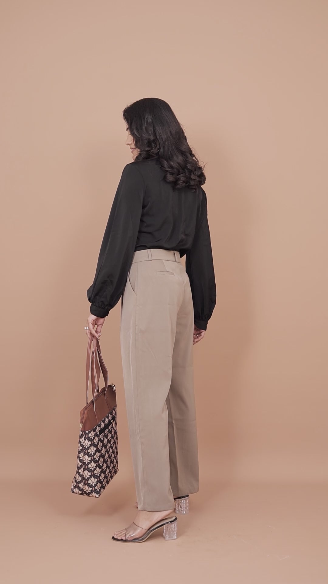 RUBIK Bidri Kaiser Print Everyday Shoulder Bag